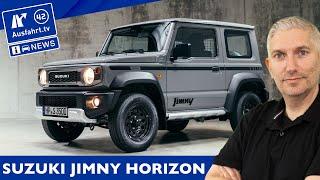 Suzuki Jimny Horizon - stark limitiertes Sondermodell zum Abschied aus Europa |AusfahrtTV News