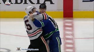 Connor Murphy vs Adam Gaudette Feb 12, 2020