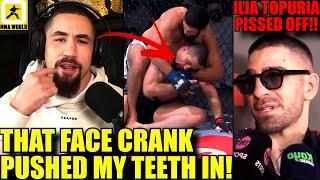 Robert Whittaker explains why h tapped so quickly versus Khamzat Chimaev,Ilia Topuria gets Angry,UFC