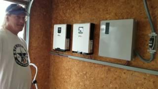 PIP 2424LV-MSD 120V U.S. Version Installation Pt.1 by jwsolarusa