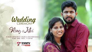 Rony & Jilbi | WEDDING CEREMONY | St.Mulk Orthodox Church, kavumbhagam | LIVE