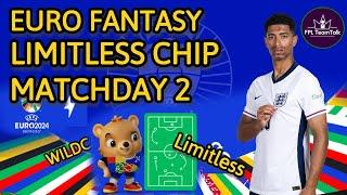 LIMITLESS MATCHDAY 2 | EURO 2024 FANTASY LEAGUE