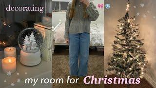 decorate with me for Christmas!! (pink christmas edition)