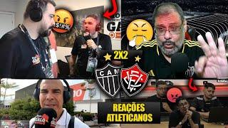 REAÇÕES dos ATLETICANOS FURIOSOS com o EMPATE - ATLÉTICO-MG 2X2 VITÓRIA [REACT BRASILEIRÃO 2024]