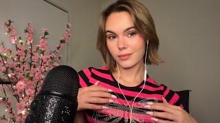 ASMR | Scratching Rhinestones On Shirt & Bare Mic 