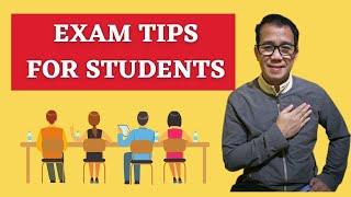 Exam Tips for Students from Prof. Allan