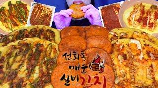 [실비김치2편] (협찬) 실비김치전+파김치전 실비김치 2배로 맛있게 먹는 방법‼️오늘은 좀 강하다...