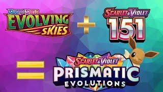 The Future of Pokémon TCG (Prismatic Evolutions: Evolving Skies & 151)