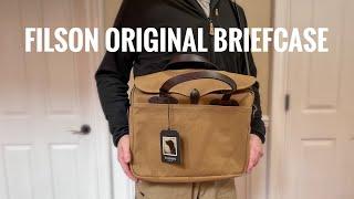 Filson Rugged Twill Original Briefcase Review