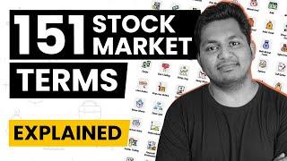 151 Stock Market Term Explained in 20 Minutes