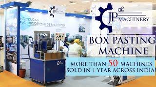 BOX PASTING MACHINE - JP MACHINERY (CABLE WIRES/HOUSE WIRES)