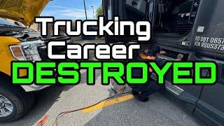 #050 Closed Roads Will End a Trucking Career! Lease Purchase Trucking Vlog