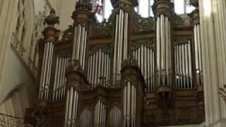 Félix Moreau - Suite Modale (I. Prélude) (Luca Massaglia; organ of Nantes Cathedral)