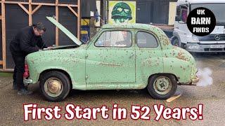 First Start in 52 Years! | Barn Find Austin A30 Classic Car Auction Buy #firststart #barnfind