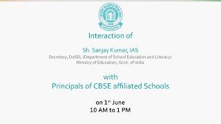 Interaction of Secretary, Department of School Education and Literacy, Ministry of Education.