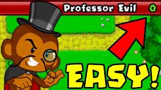 Easily Beat the NEW Professor Evil Challenge... (Bloons TD Battles)