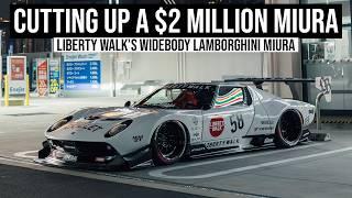 Liberty Walk Lamborghini Miura On The Streets Of Tokyo!