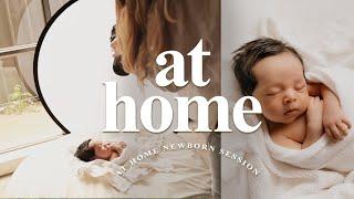 Nikon z6ii | HOW TO DO NEWBORN PHOTOGRAPHY at clients home with no nursery.