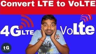 How to Convert LTE to VoLTE | LTE to VoLTE Converter | Technical Guptaji