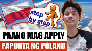 PAANO MAGAPPLY SA POLAND STEP BY STEP PROCESS | PINOY FACTORY WORKER IN POLAND