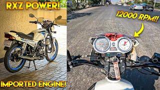 YAMAHA RXZ 6 SPEED ON STEROIDS  12,000 RPM 2 STROKE MADNESS 