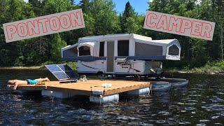 Pontoon Camper Boat