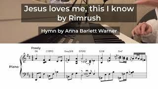 Jesus Loves me, this I know - Rimrush (gospel piano transcription - free pdf)