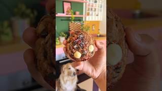 single serve strawberry chocolate chip cookie 