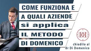 [Episodio 8] Come funziona la consulenza del Metodo Di Domenico e a quali realtà si applica?