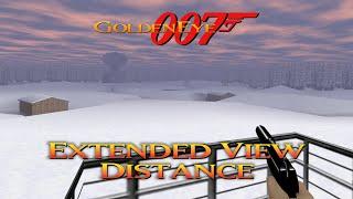 GoldenEye 007 N64 - Extended View Distance Livestream