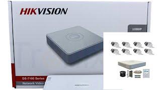 HIKVISION 8 Channel DVR Unboxing | 7100 Series | Turbo HD DVR