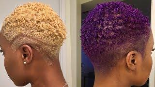 I DYED MY HAIR PURPLE!  | Nia Hope