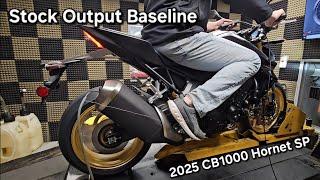 2025 CB1000 Hornet SP Stock Output & Initial Impressions