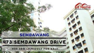 [𝗦𝗢𝗟𝗗]  SEMBAWANG DRIVE | High floor HDB 5-room Improved Flat in Blk 473 Sembawang Drive For Sale