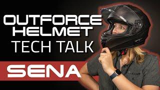 Sena Outforce Moto Helmet Bluetooth Comms | Overview & How To Use | Tech Talk