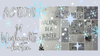 ACTION️ 14 Weihnachtskarten ein neuer Block - Walking in a Winter Wonderland ️ - Craft Sensations