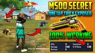 M500 ONETAP TRICK CONFIGURATION| EASY ONETAP TRICK REVEALED #KDTAMILAN #ONETAP