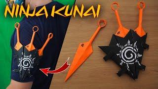 Origami Ninja tri-kunai || How to make origami paper ninja tri-kunai