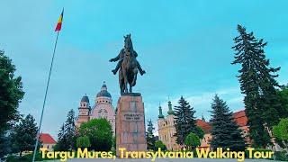  TARGU MURES, TRANSYLVANIA, ROMANIA | Walking Tour in 4K | 