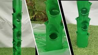 DIY _ How To Make Hydroponic Tower system