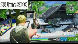 Old Fortnite Season 9 Gameplay (25 June 2019)