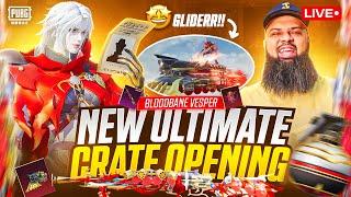 LIVE VERTICAL  Ultimate Gilt Bloodbane Vesper Set & Parasite DP-28 Lucky Spin 🩸 PUBG Mobile