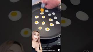 Haciendo huevos minis  #viralvideo #food #vlog