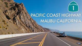 Scenic Drive to Malibu on Pacific Coast Highway 1,  California