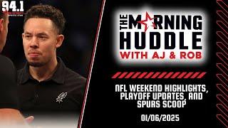 NFL Weekend Highlights, Playoff Updates, and Spurs Scoop