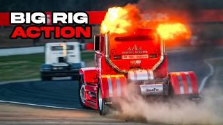 Full Contact Big Rig Racing! Australian Super Trucks Winton Motor Raceway