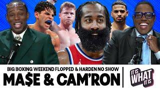 BOXING WAS A FLOP THIS WEEKEND, JAMES HARDEN'S PLAYOFF TROUBLES & PACERS STEAL GAME 1! S6 EP75