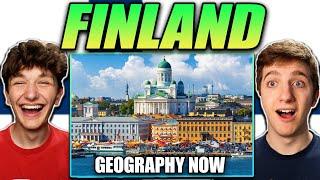 Americans React to Geography Now Finland 