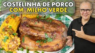 CHEF TAICO PREPARA DELICIOSA CARNE DE PORCO COM MILHO VERDE