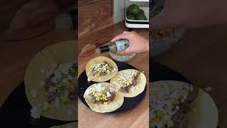steak street corn tacos dinner idea